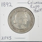 1892 Columbian Expo Half Classic Commemorative XF 45 10302.45-A — Obverse
