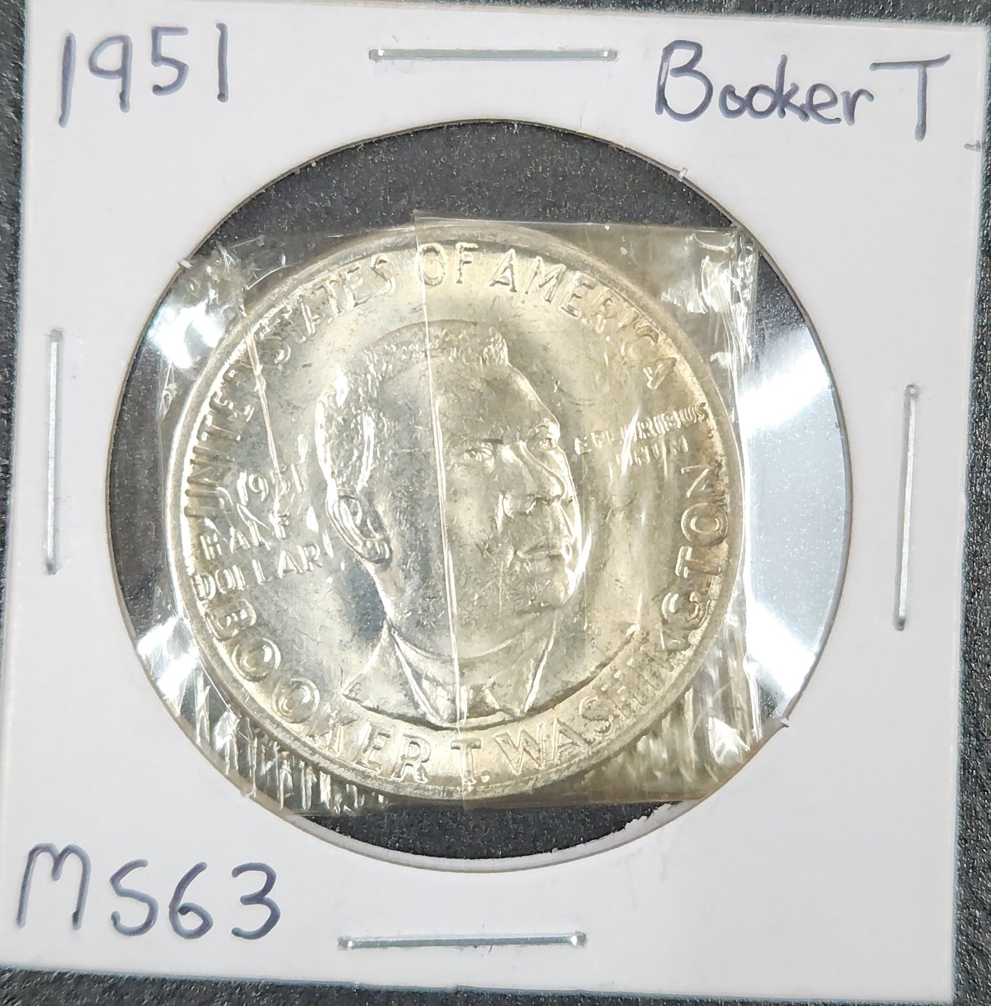 1951 Booker T Classic  Commemorative MS 63 10282.63-A — Obverse
