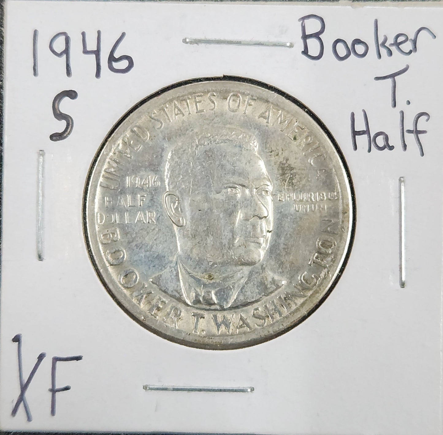 1946 S Booker T. Half Classic Commemorative XF 10269.XF-A — Obverse