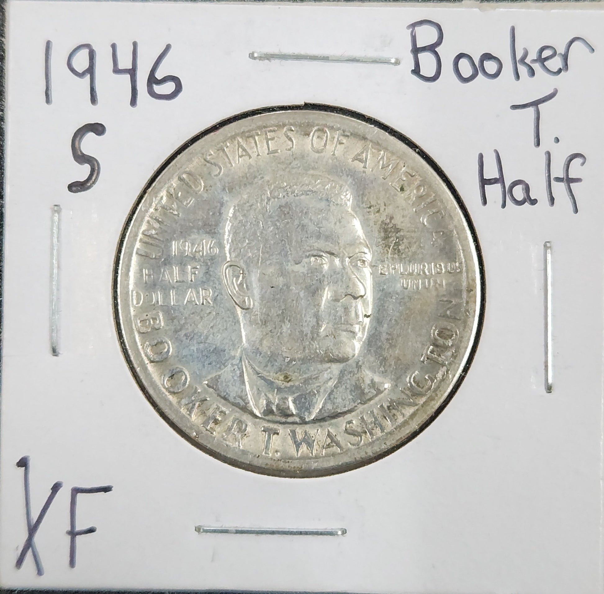 1946 S Booker T. Half Classic Commemorative XF 10269.XF-A — Obverse