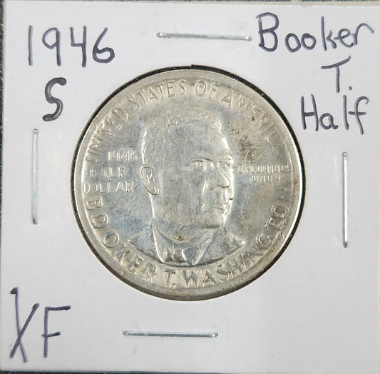 1946 S Booker T. Half Classic Commemorative XF 10269.XF-A — Obverse