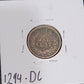 1863 Indian Head Cent GOOD 1294.D6-A — Reverse