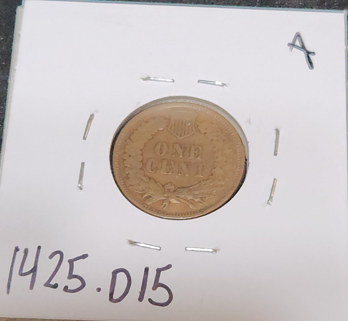 1901 Indian Head Cent FINE 1425.D15-A — Reverse