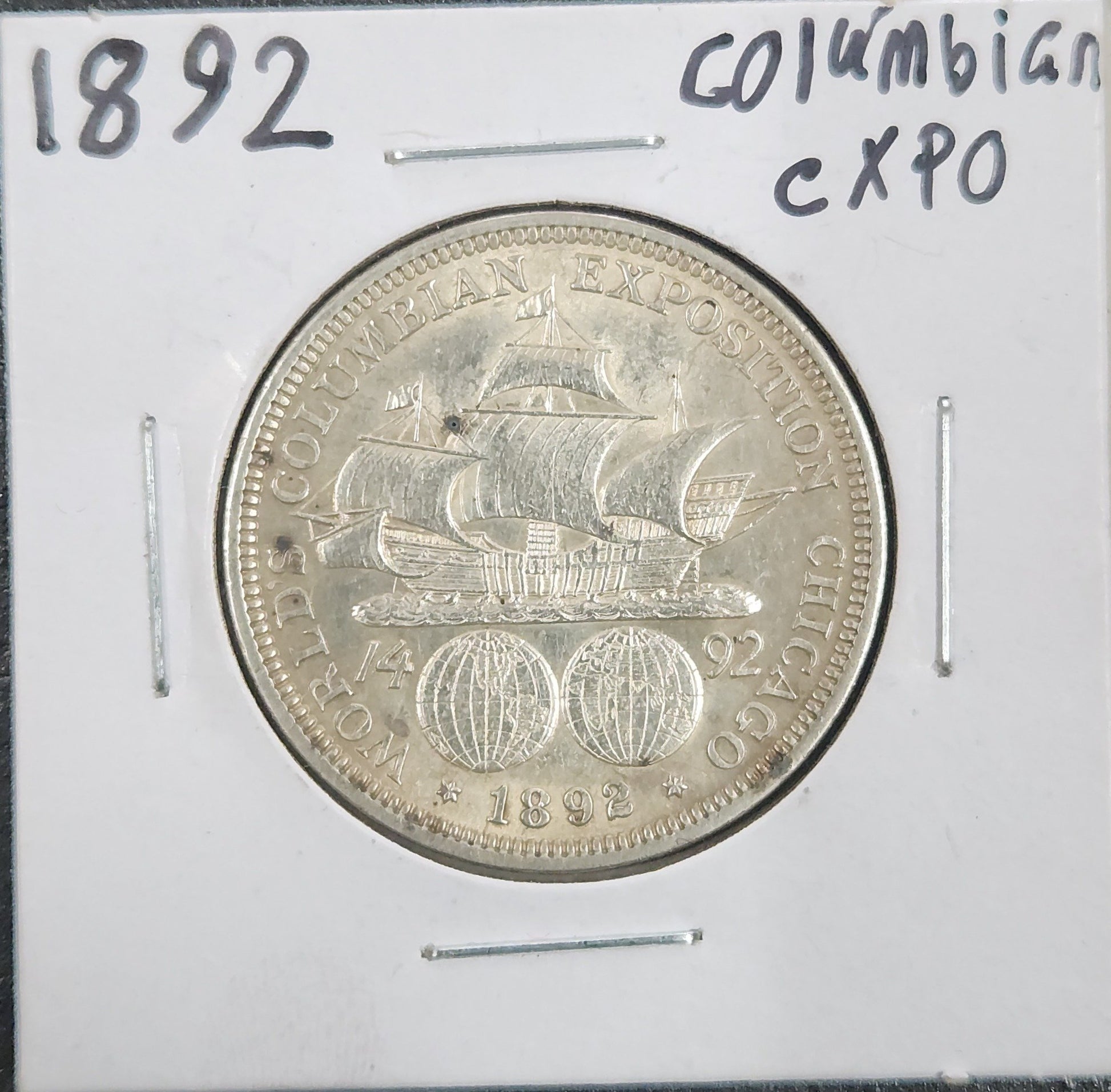 1892 Columbian Expo Classic Commemorative 10302.53-A — Obverse