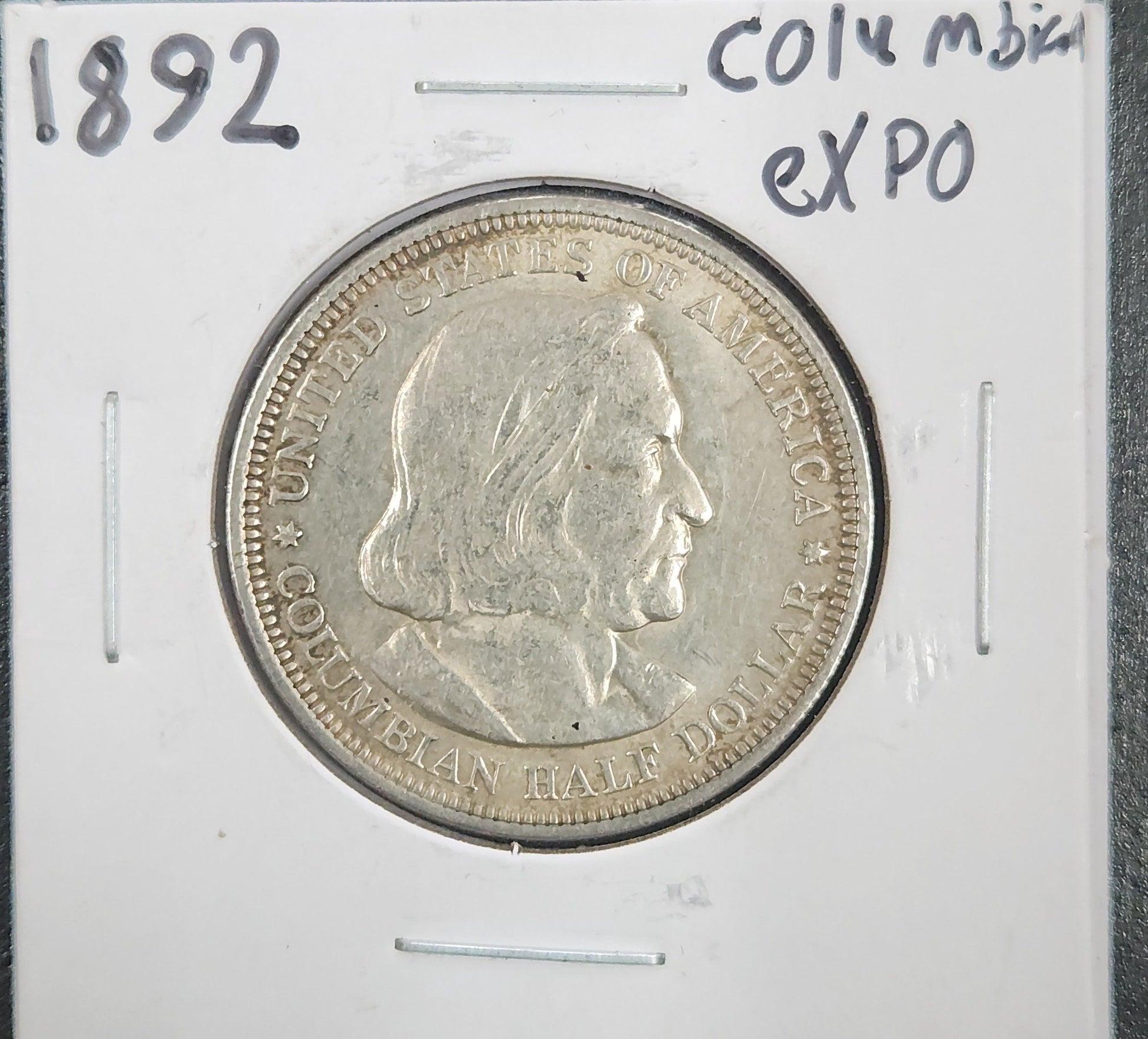 1892 Columbian Expo Classic Commemorative 10302.25-A — Obverse