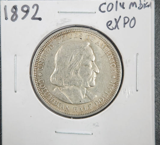 1892 Columbian Expo Classic Commemorative 10302.25-A — Obverse