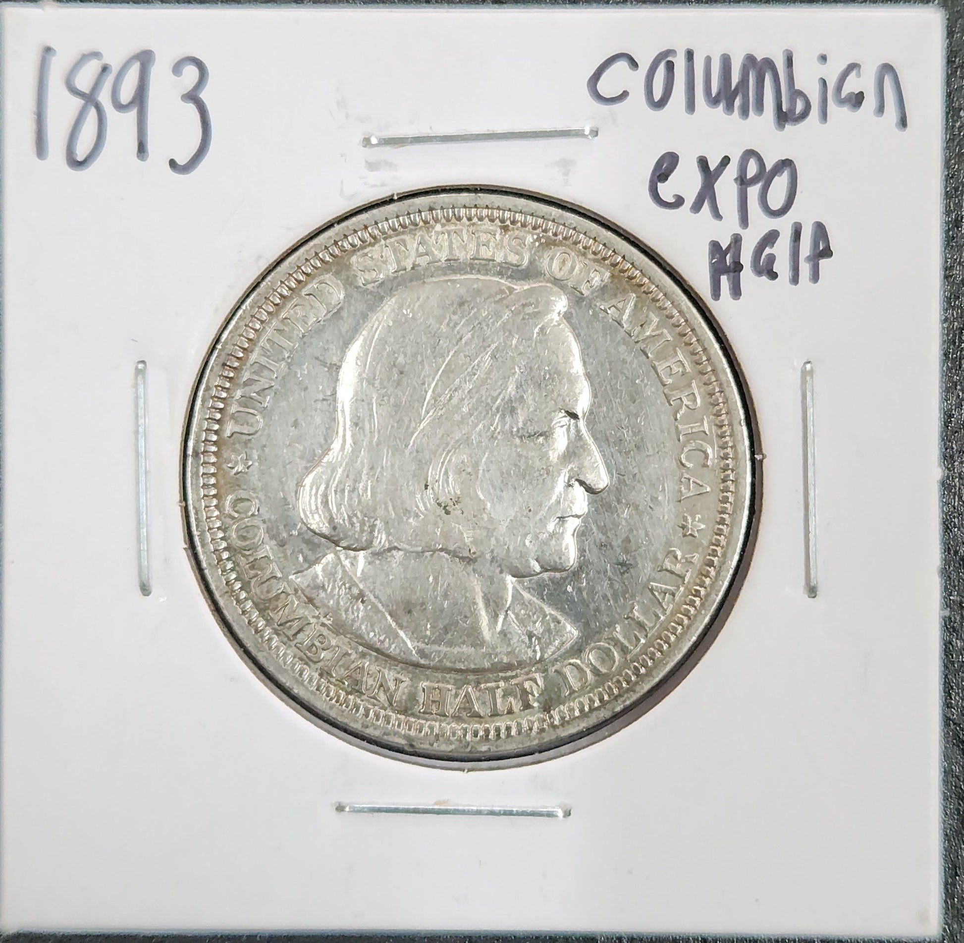 1893 Columbian Expo Classic Commemorative 10303.40-A — Obverse