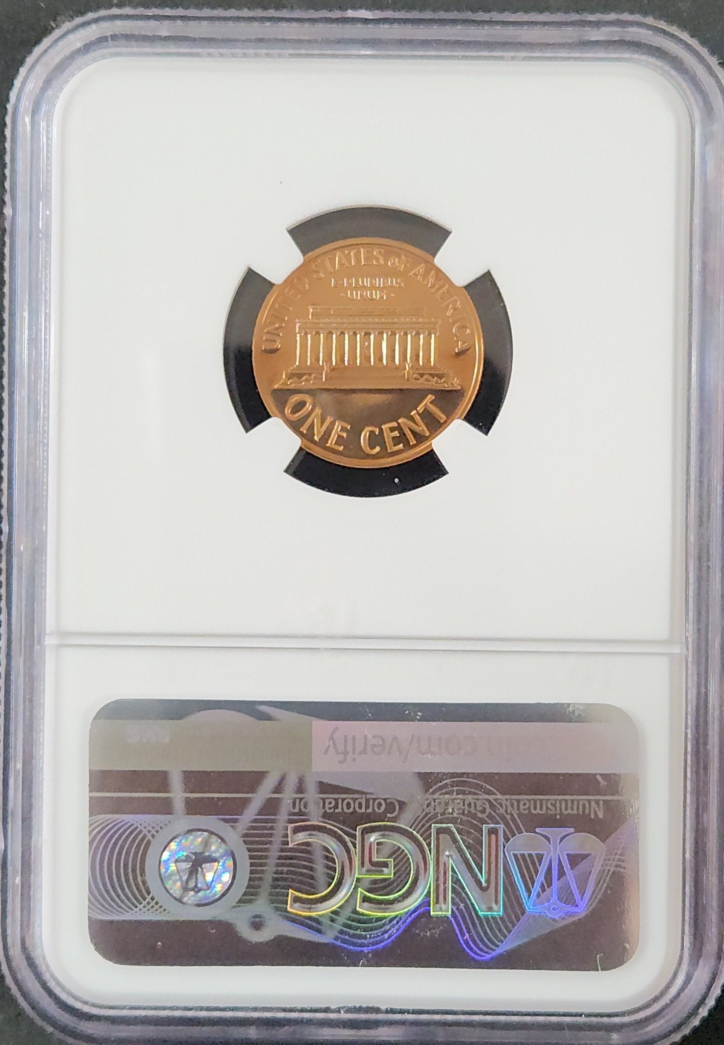 1959 Lincoln Cent PF67 RD 2183.67-06338667006251265025 2583.67-06338667006251265025 — Reverse