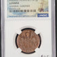 1808 Indian 10Cash Madras Presidency 4.7g Genuine Admiral Gardner Shipwreck Certification SUUR — Obverse