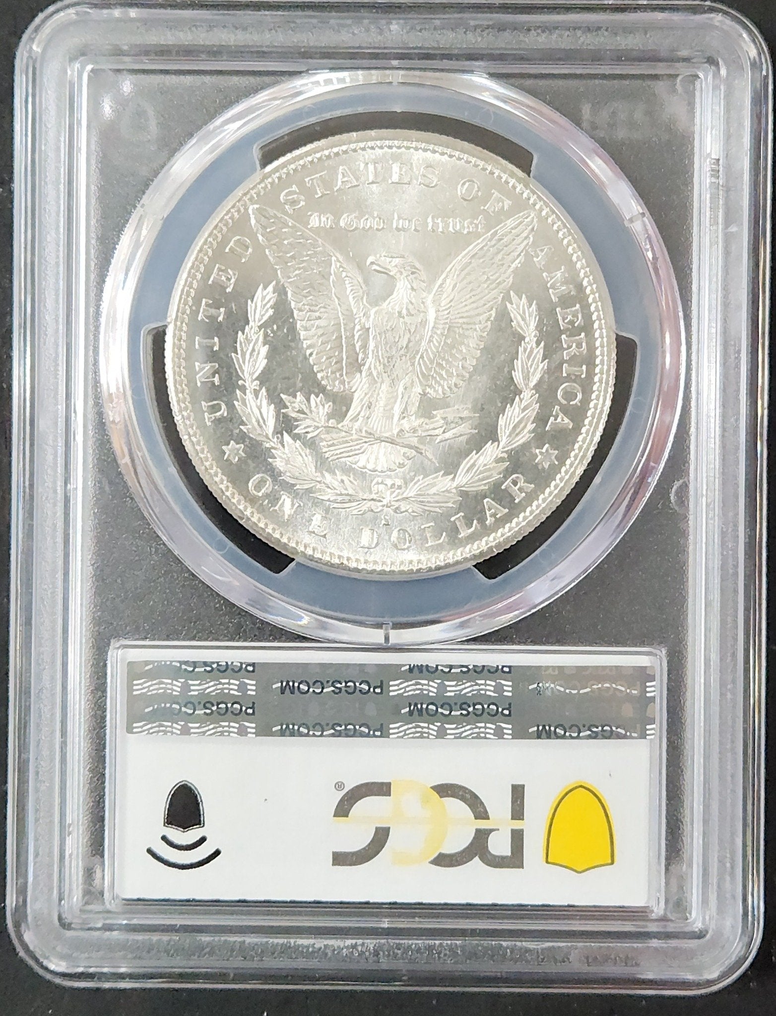 1880-S Morgan Dollar MS63 PCGS 7476.63-1000071180063055922274 — Reverse