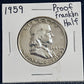 1959 Proof Franklin Half Dollar 6891.65-A — Obverse