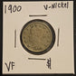 1900 Liberty Head V-Nickel Very Fine 2965.VF-A — Obverse