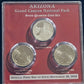 2010 P-D-S Arizona Grand Canyon America The Beautiful State Quarter Set QAC9 — Obverse
