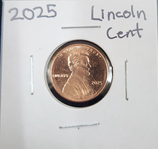 2025 Lincoln Cent 376204.66-A — Obverse