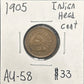1905 Indian Head Cent 1437.58-A — Obverse