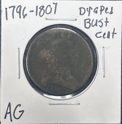 1796-1807 Draped Bust Cent 72314.D3-A — Obverse