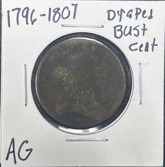 1796-1807 Draped Bust Cent 72314.D3-A — Obverse