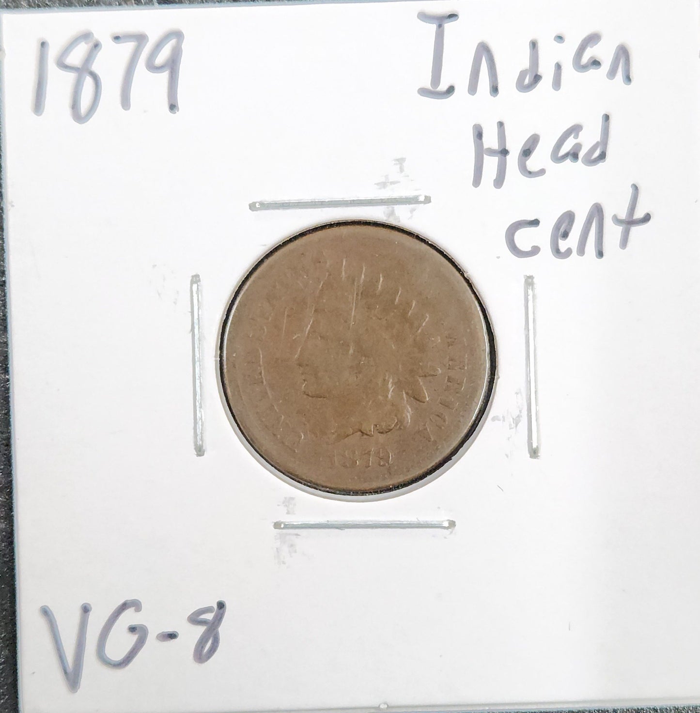 1879 Indian Head Cent VG-8 1 1350.8-B — Obverse