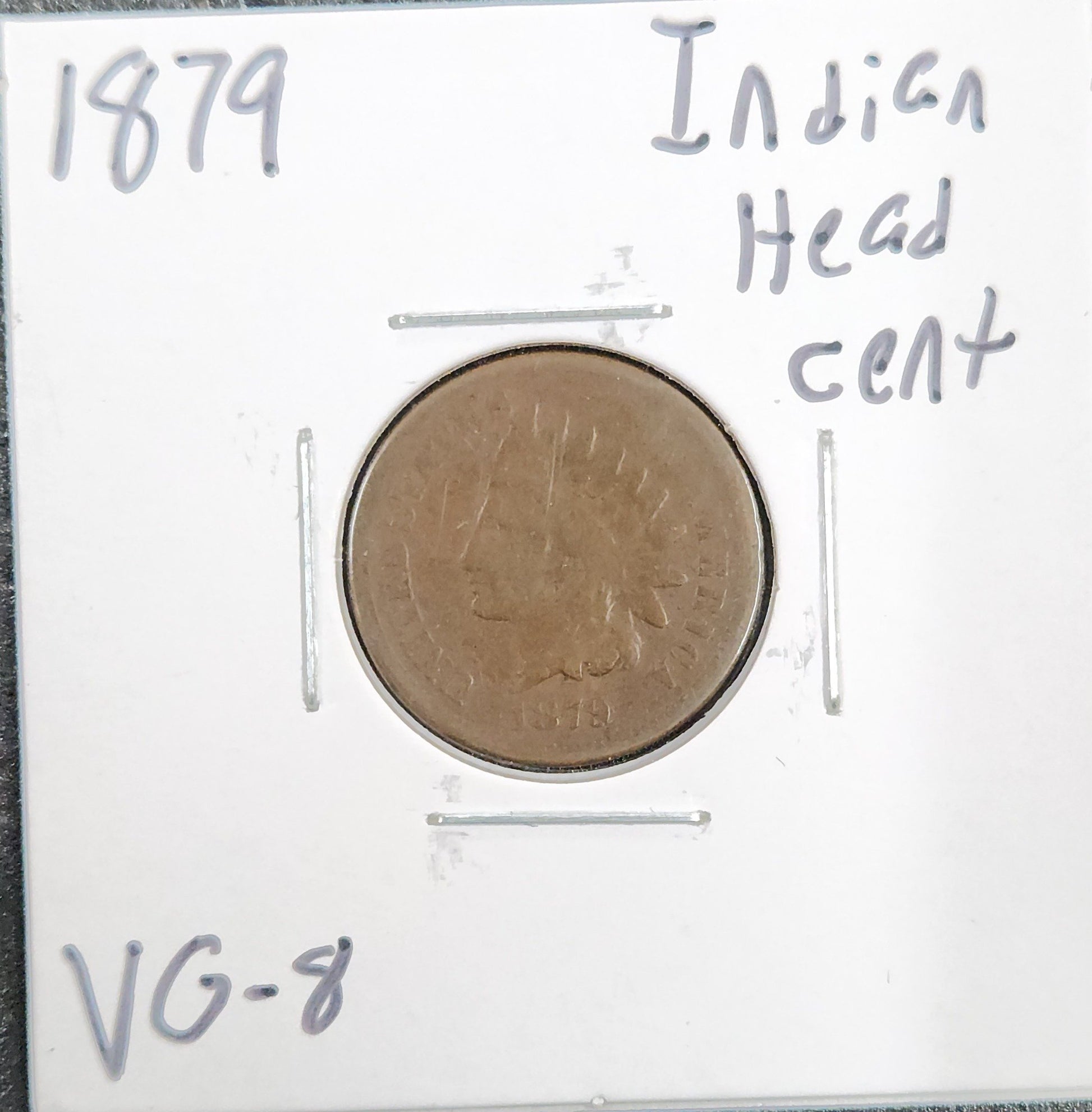 1879 Indian Head Cent VG-8 1 1350.8-B — Obverse