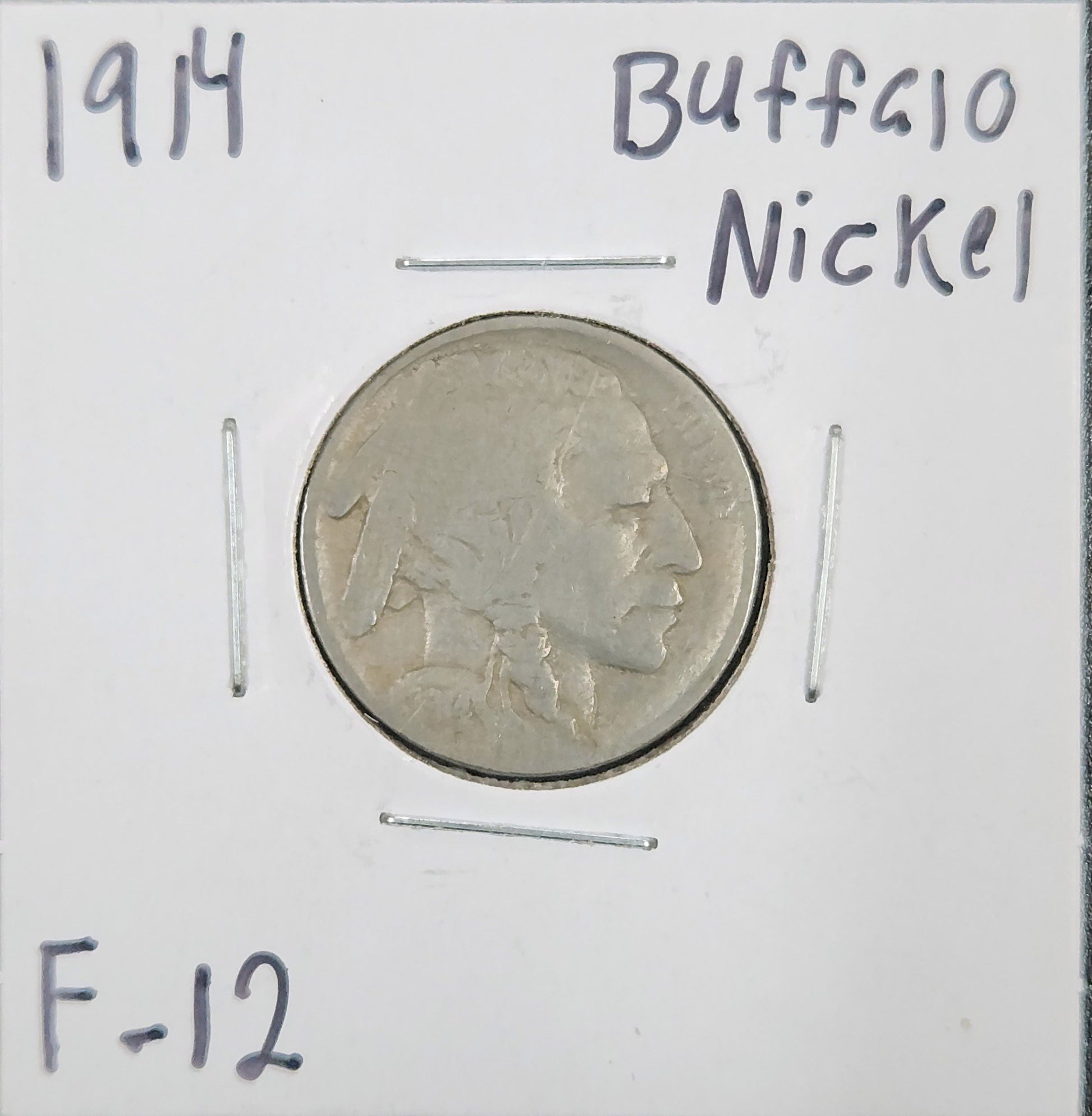 1914 Buffalo Nickel F-12 3079.12-A — Obverse