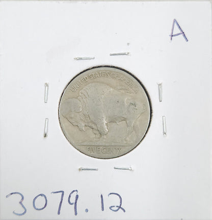 1914 Buffalo Nickel F-12 3079.12-A — Reverse