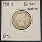 1901-O Barber Quarter G-6 5431.6-A — Obverse