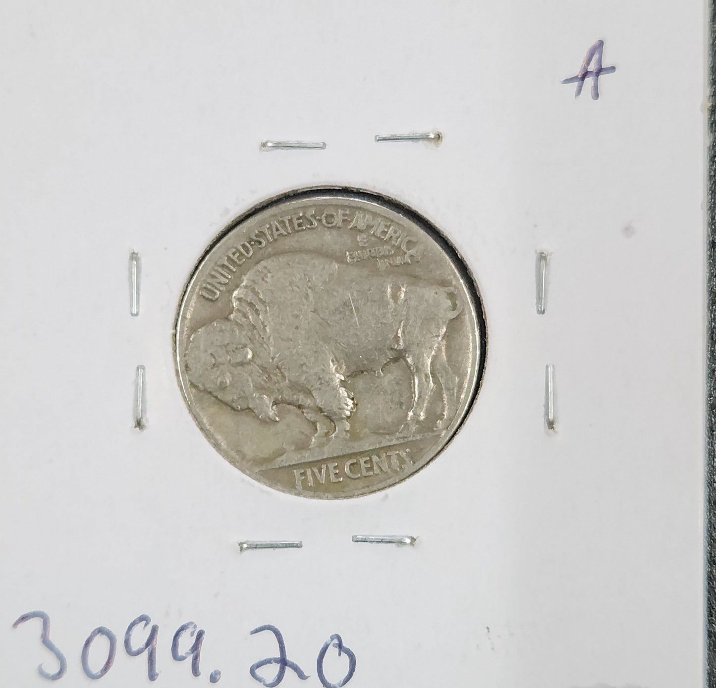 1936 Buffalo Nickel VF-20 3099.20-A — Reverse