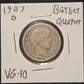 1907-O Barber Quarter VG-10 5443.10-A — Obverse