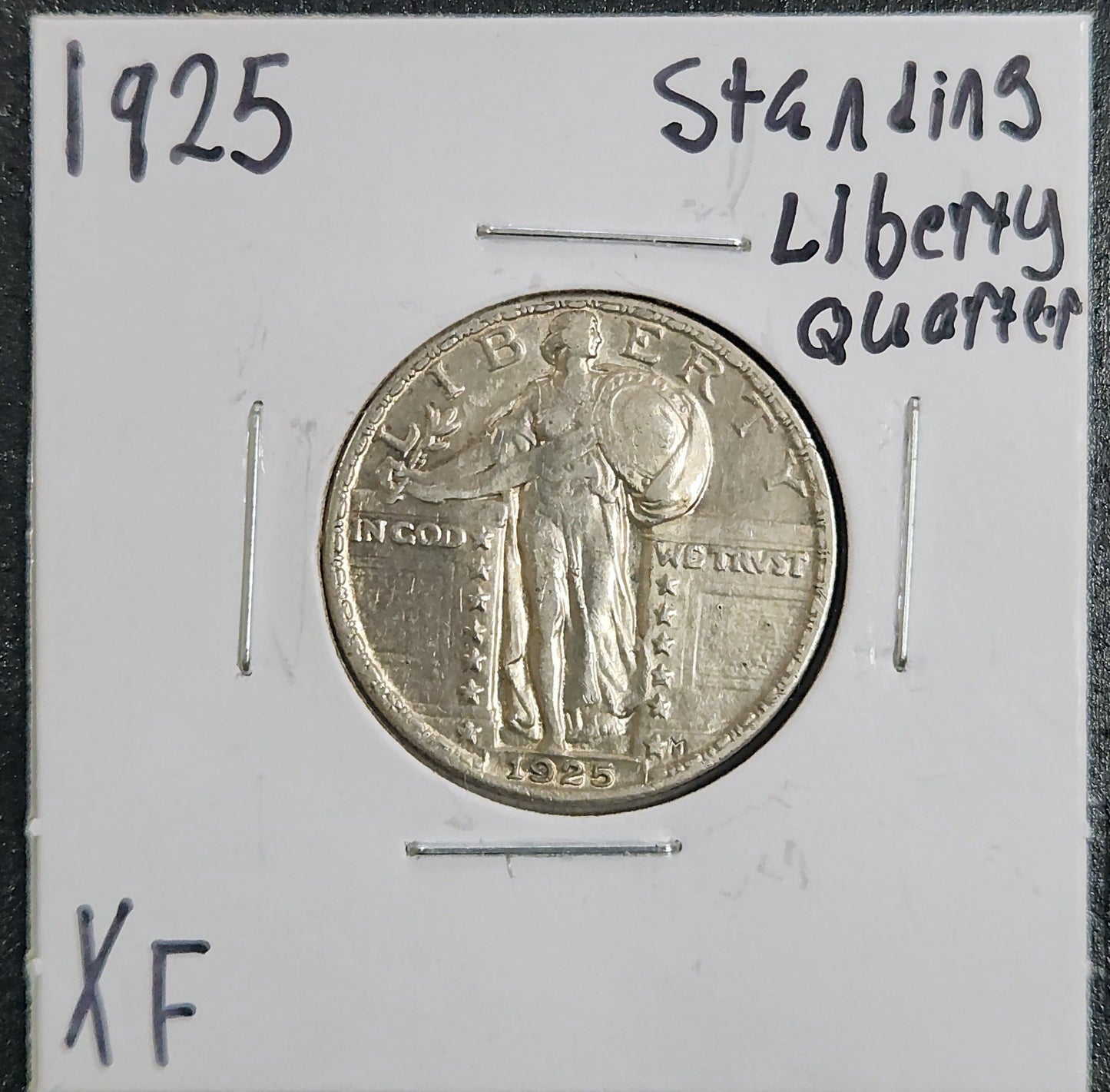 1925 Standing Liberty Quarter XF 5551.D40-A — Obverse