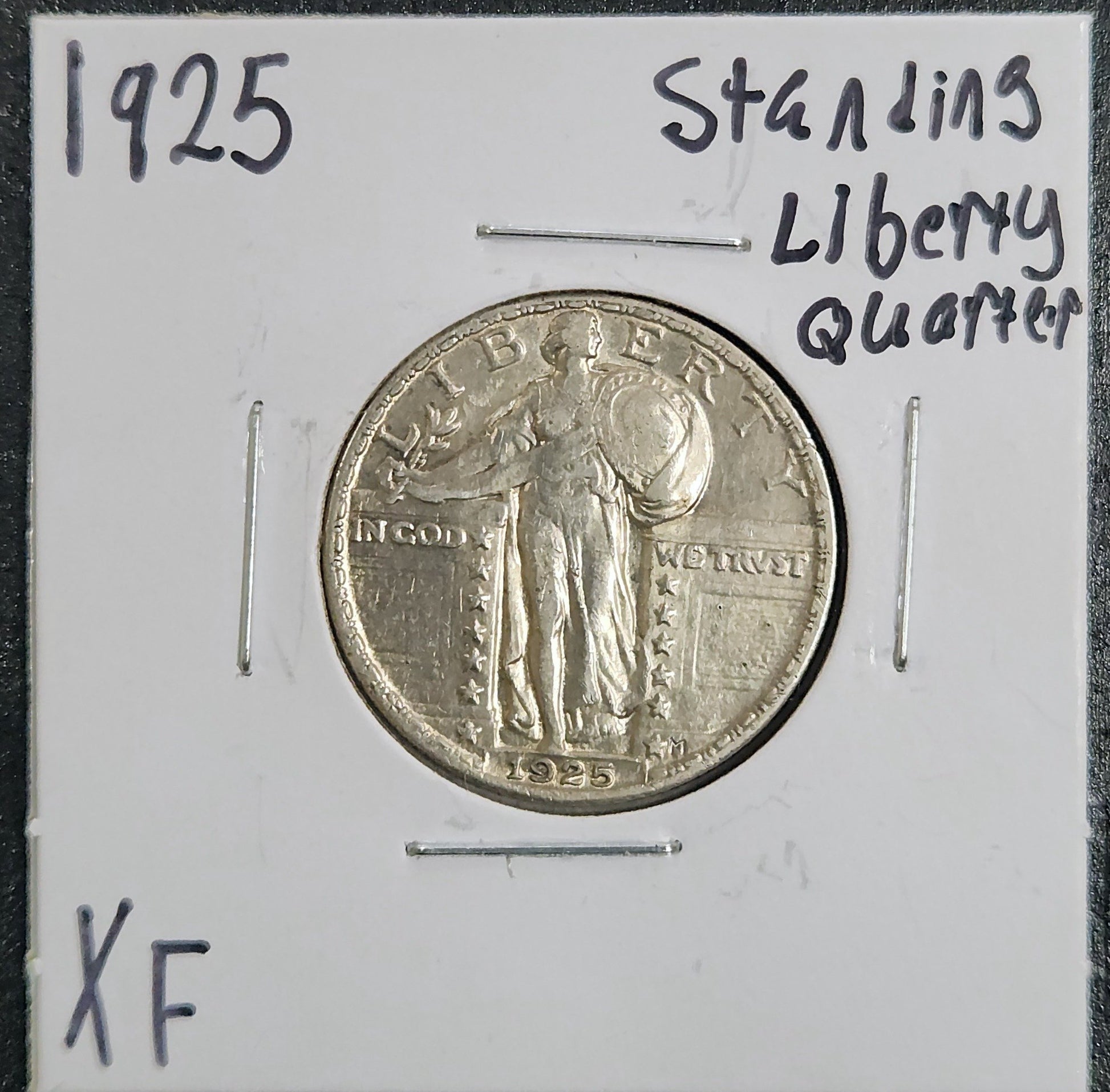 1925 Standing Liberty Quarter XF 5551.D40-A — Obverse