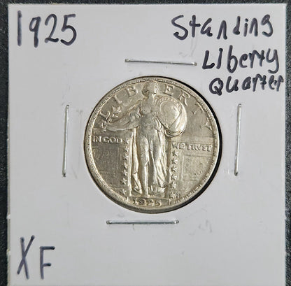 1925 Standing Liberty Quarter XF 5551.D40-A — Obverse