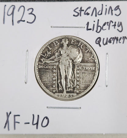 1923 Standing Liberty Quarter XF-40 5547.40-A — Obverse