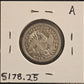 1853-O Seated Liberty Quarter VF Cleaned 5178.25-A — Reverse