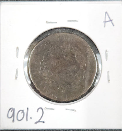 1820 Coronet Head Cent Small Date FR-2 901.2-A — Reverse