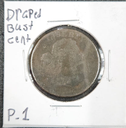 Draped Bust Cent P-1 72314.1-B — Obverse
