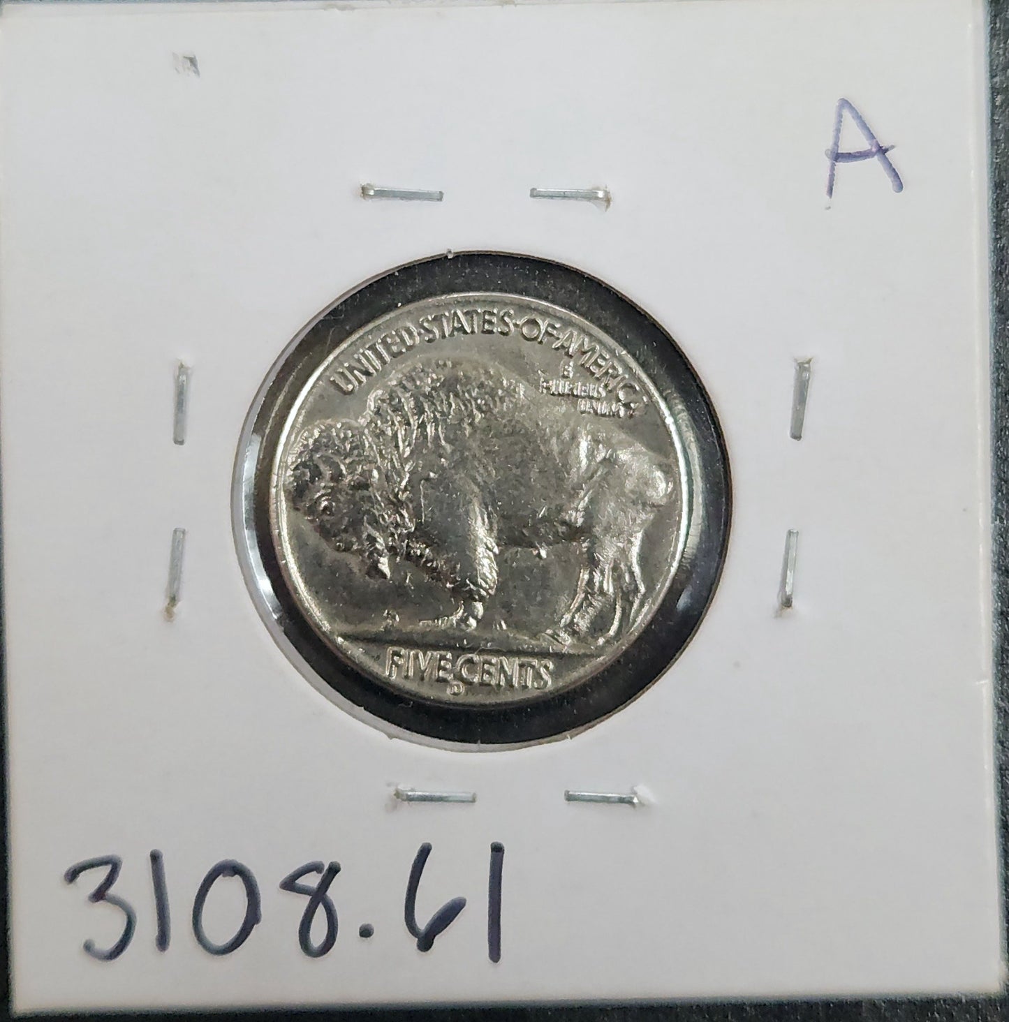 1915-D Buffalo Nickel MS-61 3108.61-A — Reverse