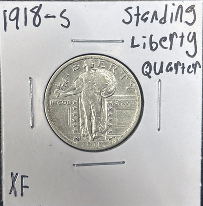 1918-S Standing Liberty Quarter 5575.D40-A — Obverse