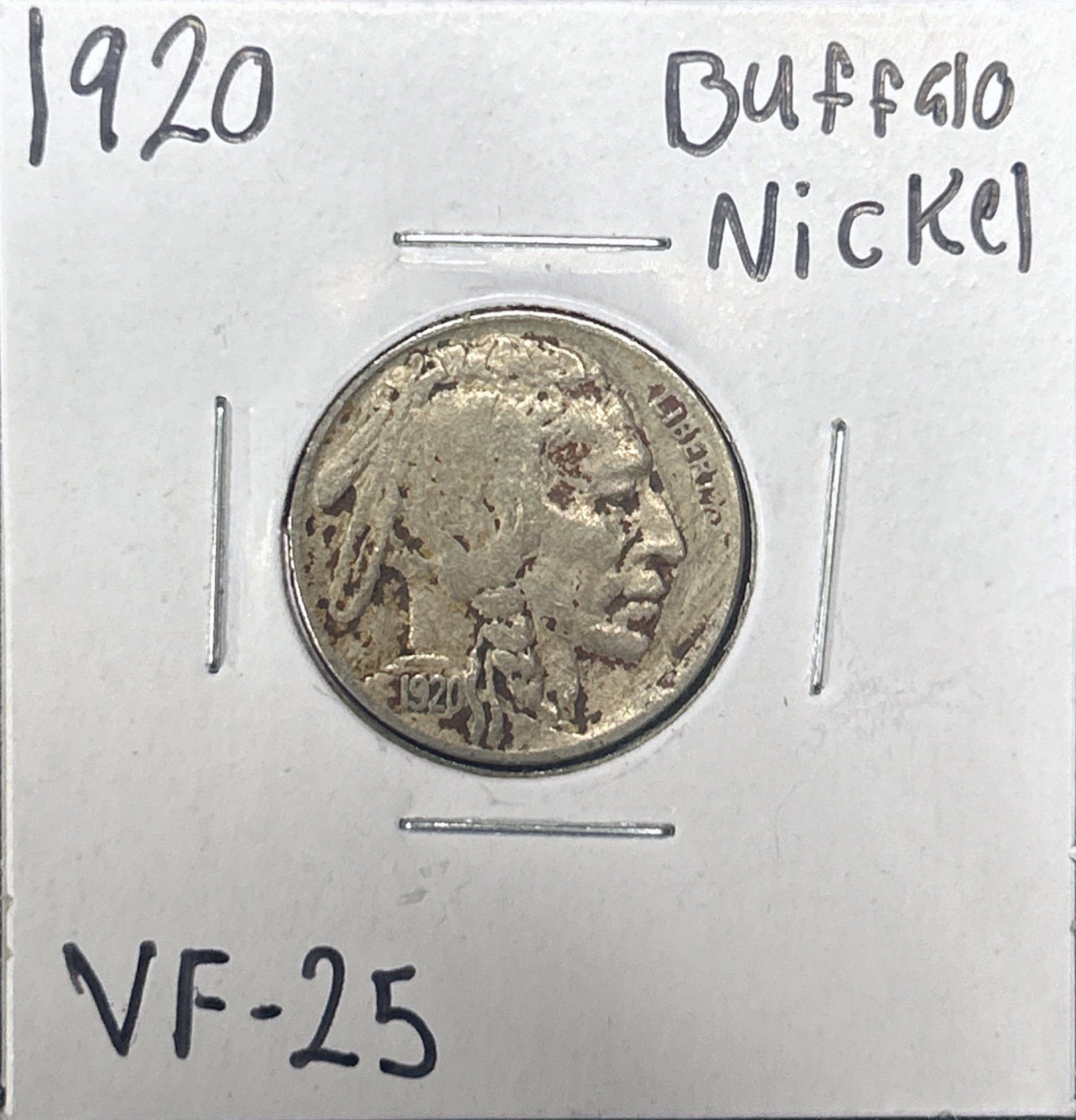 1920 Buffalo Nickel 3085.25-A — Obverse