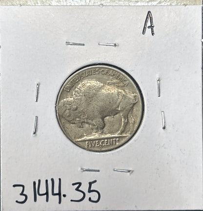1937-D Buffalo Nickel 3144.35-A — Reverse