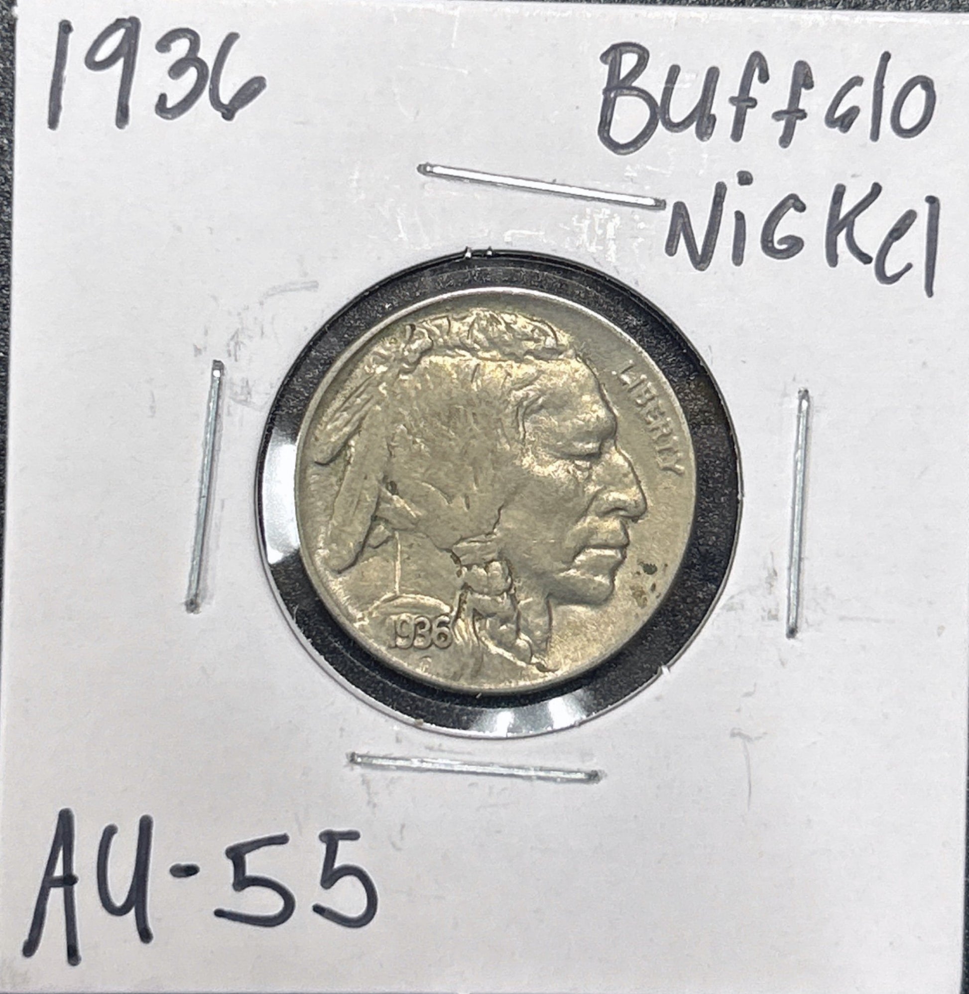 1936 Buffalo Nickel 3099.55-A — Obverse