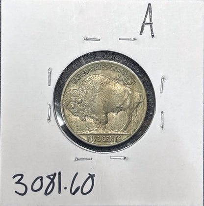 1916 Buffalo Nickel 3081.60-A — Reverse