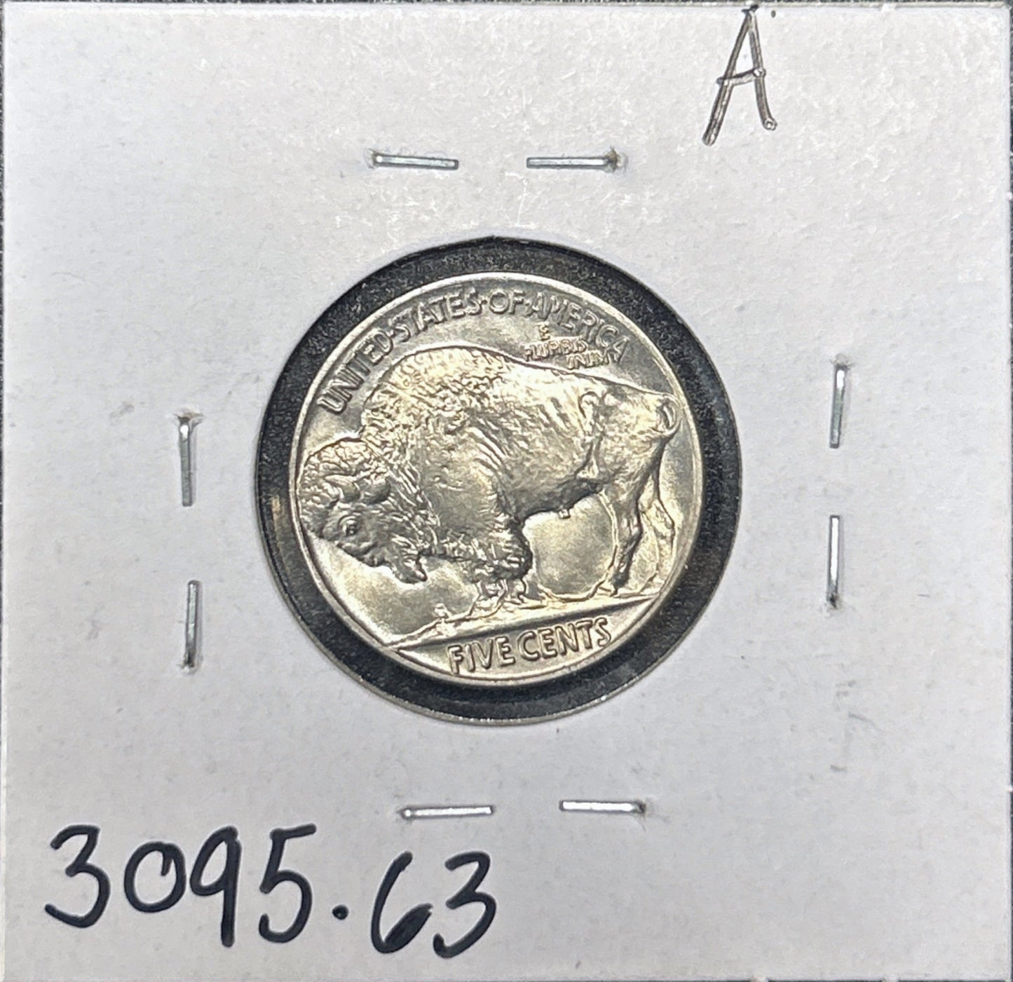 1930 Buffalo Nickel 3095.63-A — Reverse