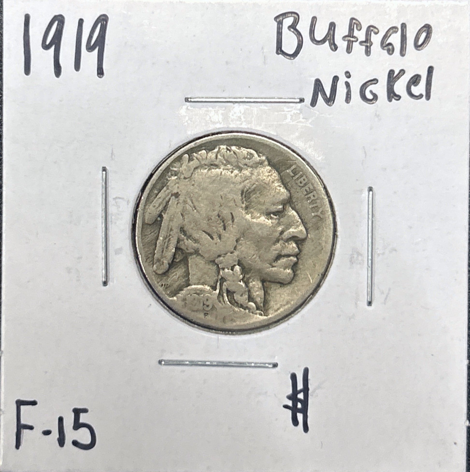1919 Buffalo Nickel 3084.15-A — Obverse