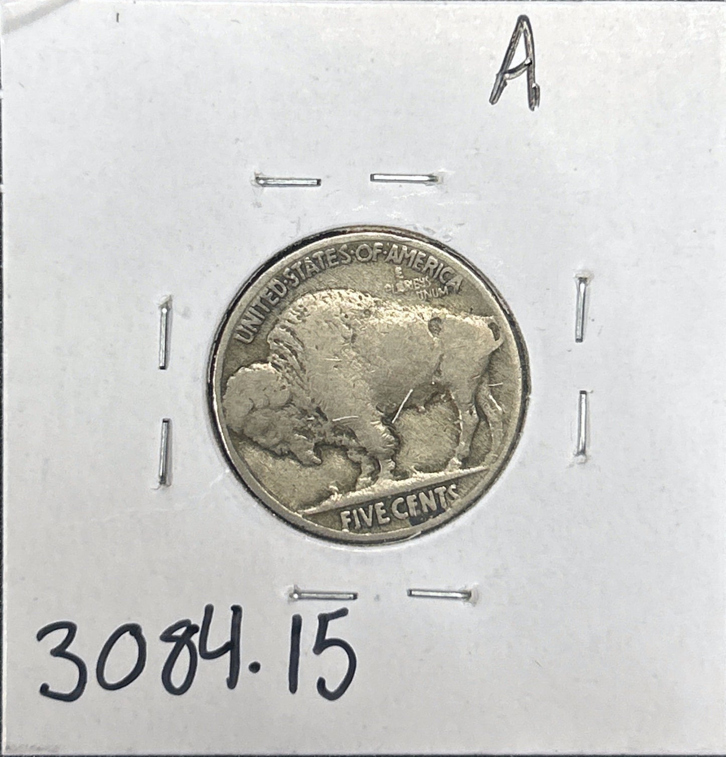 1919 Buffalo Nickel 3084.15-A — Reverse