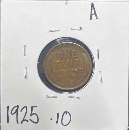 1931-D Wheat Cent 1925.10-A — Reverse