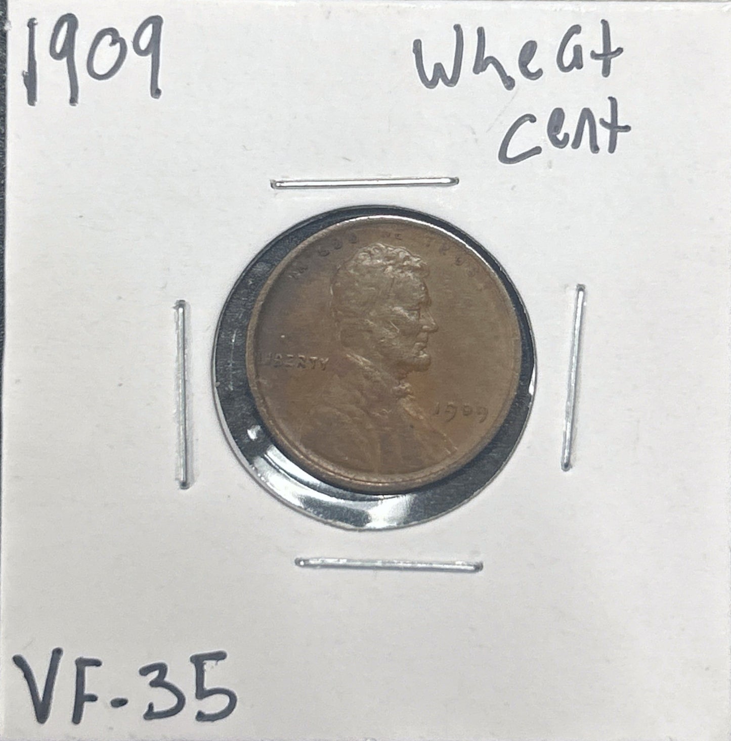 1909 Wheat Cent 1721.35-A — Obverse