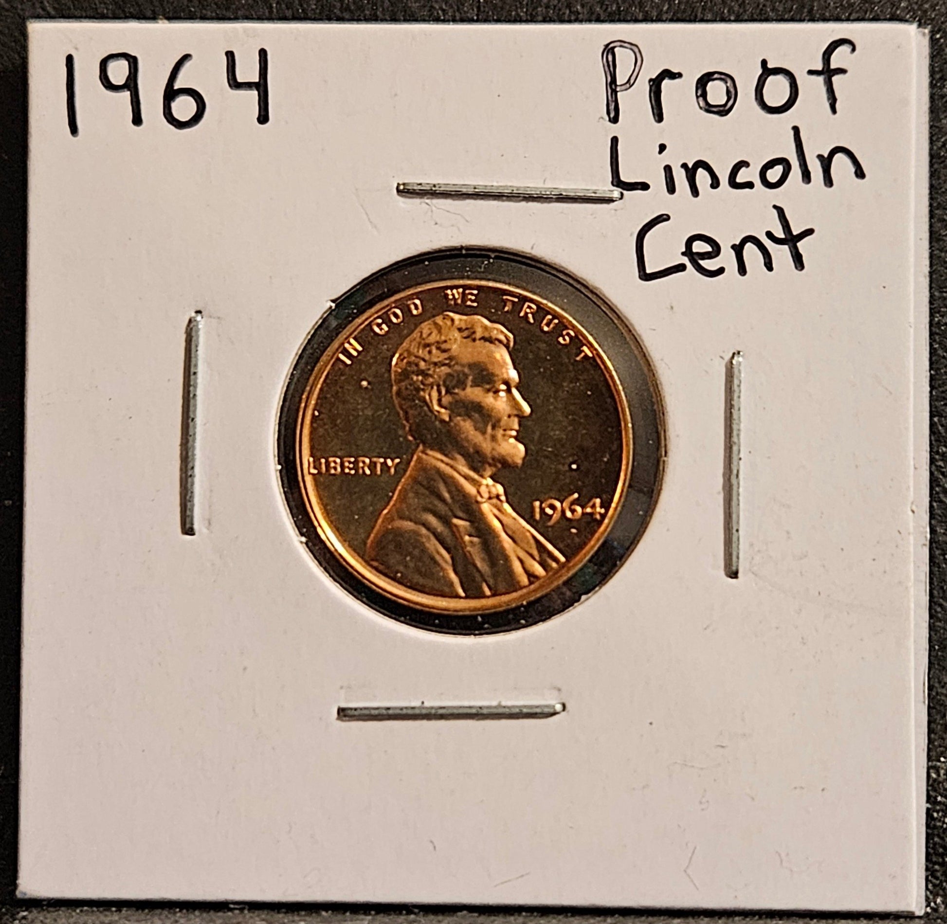 1964 Proof Lincoln Cent 2610.65-A — Obverse