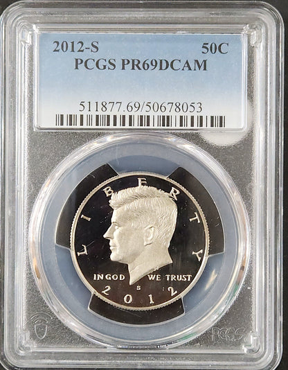 2012-S Kennedy Half Clad PR69 Proof DCAM 76253.69-5118776950678053 — Obverse