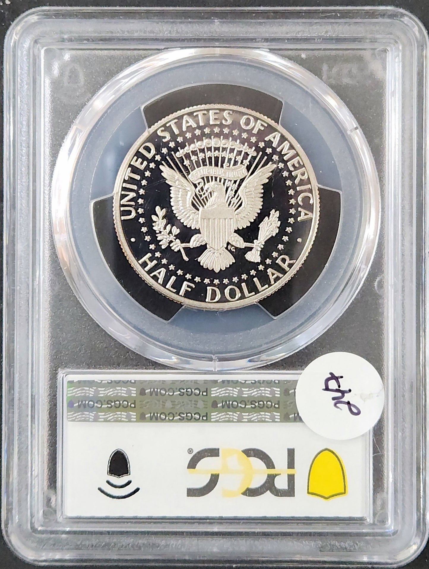 2012-S Kennedy Half Clad PR69 Proof DCAM 76253.69-5118776950678053 — Reverse