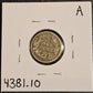 1908-D Barber Dime VG-10 4381.10-A — Reverse
